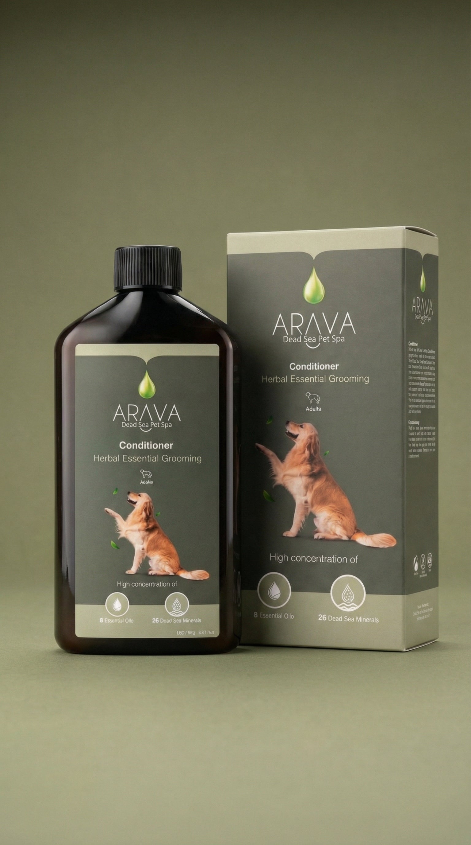 מרכך לכלבים לטיפוח והפחתת נשירה