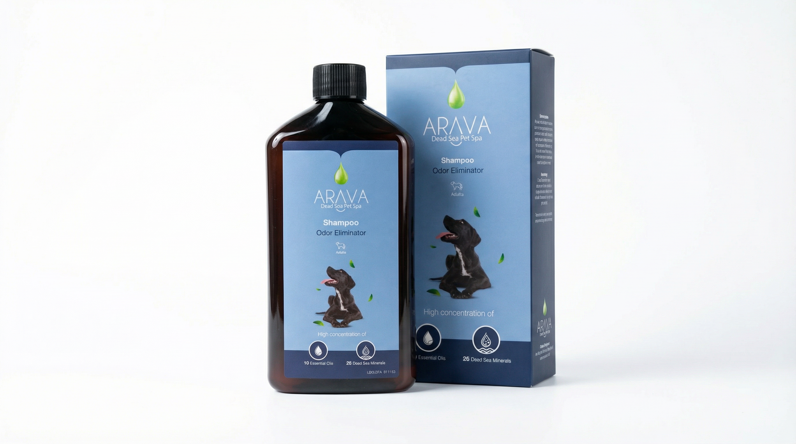 שמפו לכלבים מנטרל ריח מבית ערבה