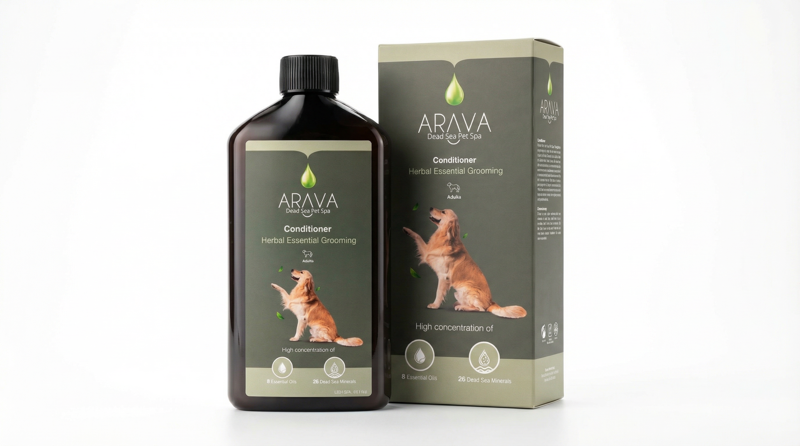 מרכך לכלבים לטיפוח והפחתת נשירה