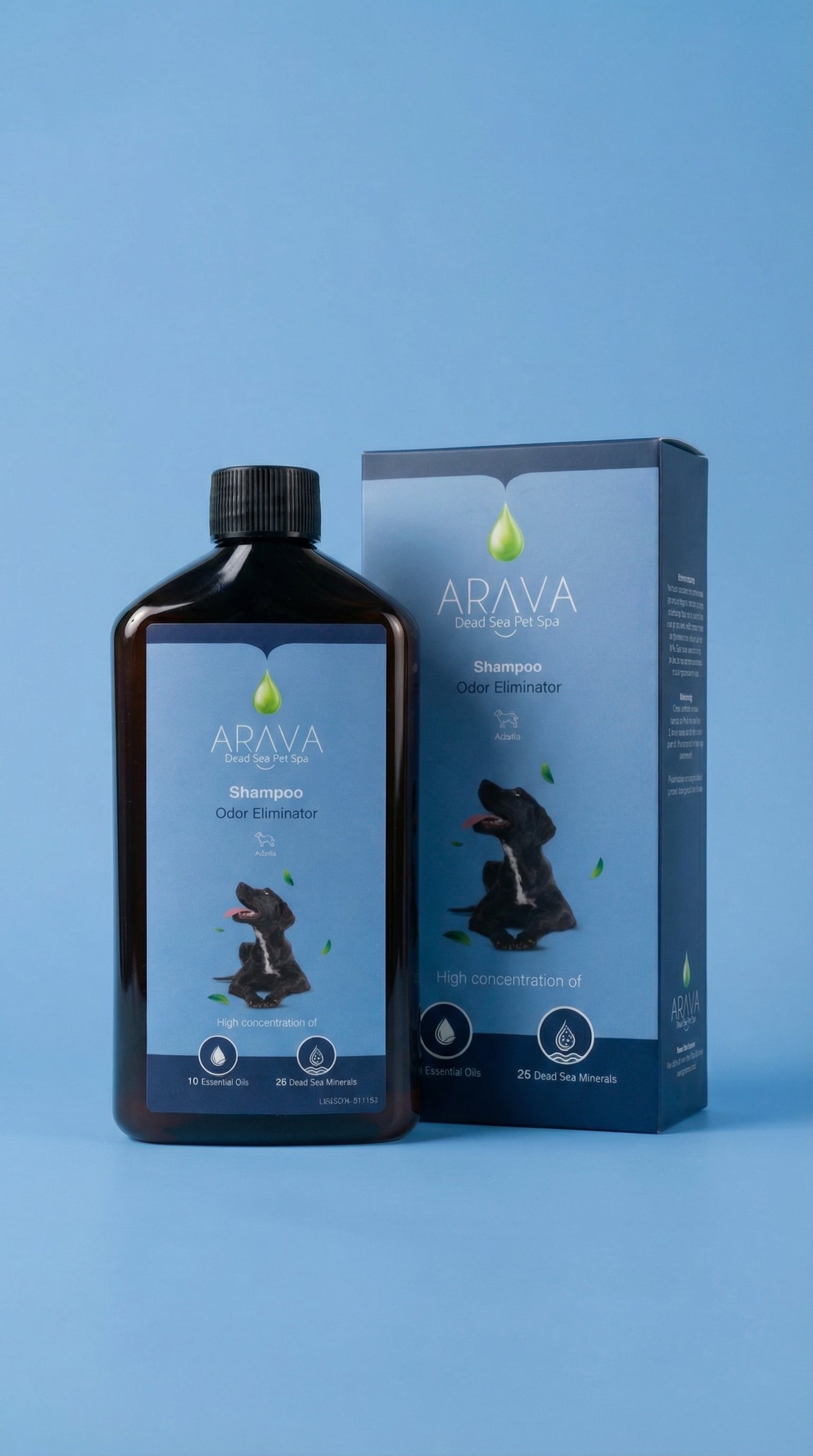 שמפו לכלבים מנטרל ריח מבית ערבה