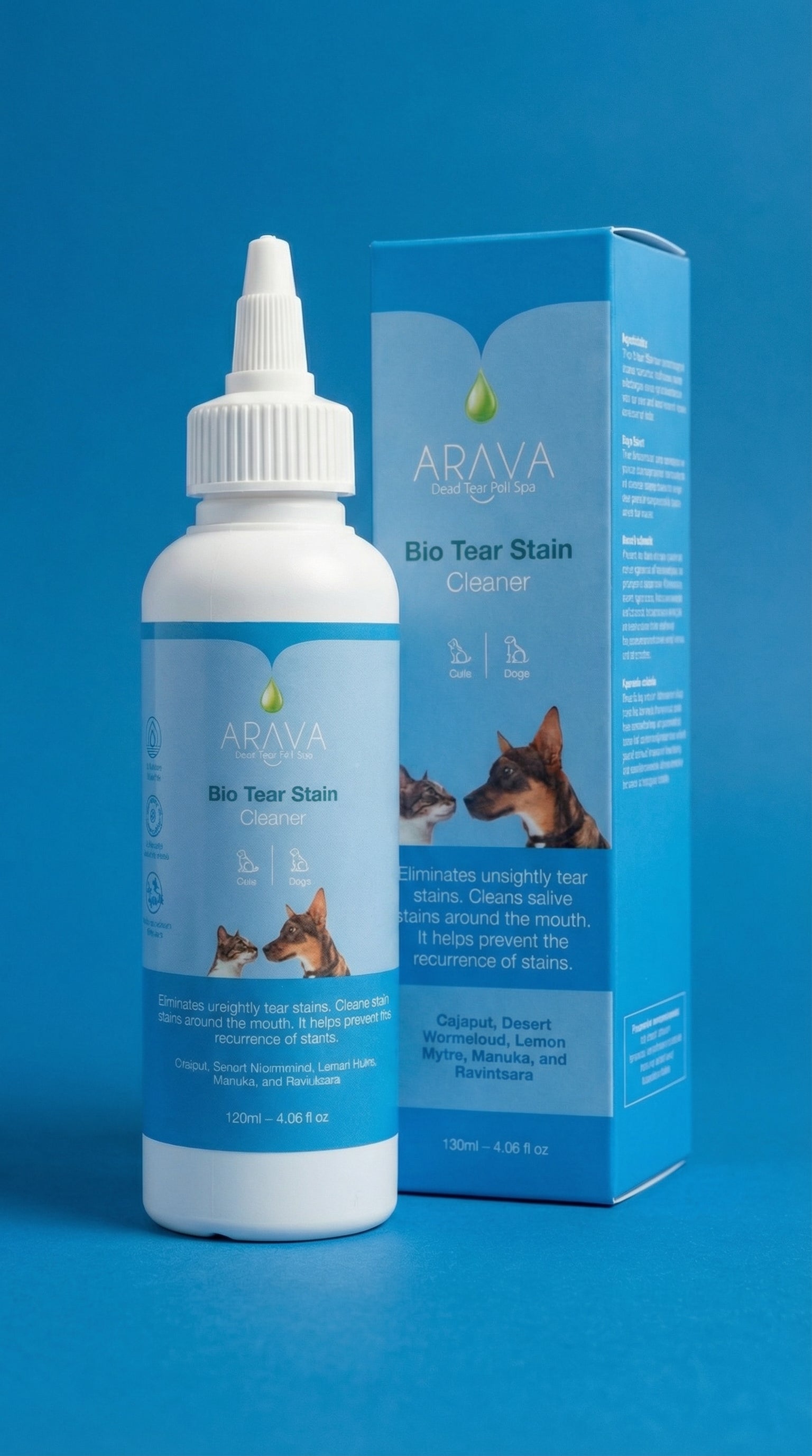 טיפות עיניים לכלבים ולחתולים מבית ערבה